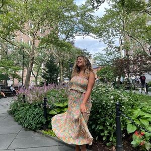 Gorgeous floral maxi dress from Petal & Pup